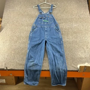 Mono KEY Para Hombre 36x29 Azul Denim Carpintero Algodón Lavado Medio Babero Imperial - Imagen 1 de 10