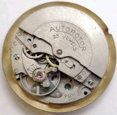 Vintage Sonette PUW 1461 25 Jewels automatic movement Runs For Repair - Image 1 of 4