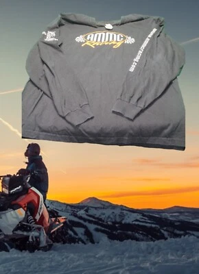 Alaska AMMC Racing Snocross Championship Snowmobile T Shirt Snowmachine 2XL - Image 1 of 4