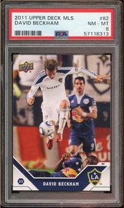 2011 Upper Deck MLS David Beckham #82 PSA 8 - Picture 1 of 1