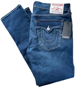 TRUE RELIGION ROCCO SN FLAP RELAXED SKINNY 700121 JEANS 32 X 32 - Picture 1 of 3