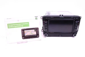 Autoradio Skoda Columbus Superb Octavia 3T0035680 A MP3 + Code/Navi-CD/Anleitung - Bild 1 von 3
