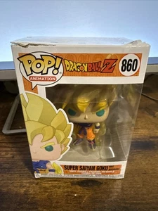 Funko Pop! Vinyl: Dragon Ball - Super Saiyan Goku (First Appearance*DAMAGED BOX* - Picture 1 of 6