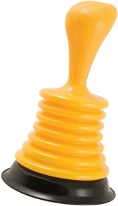Plumbcraft 11-In. Mini Drain Plunger, Drain and Sink Plunger for Kitchen and Bat - Picture 1 of 12