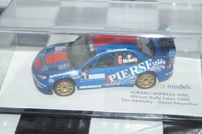 Ixo Subaru Impreza WRC Code 3 Winner Rally Lakes 2009 #6 McNulty 1/43rd - Image 1 of 3