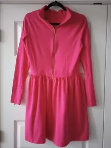 Abito Duffield Lane Camila donna piccolo-solido rosa punzone nuovo con etichette - Foto 1 di 8