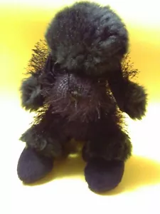 Ganz Webkinz Black Poodle Stuffed Toy Animal Puppy NO Code HM191 - Picture 1 of 5