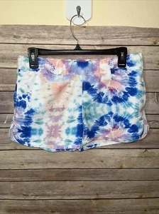 Full Tilt Swim Shorts Tilly’s Tie Dye Multicolor EUC Size Medium - Picture 1 of 5