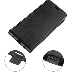 For iPhone 15 14 13 12 11 8 Pro Max PU Leather Vertical Flip Wallet Phone Case - Picture 1 of 36