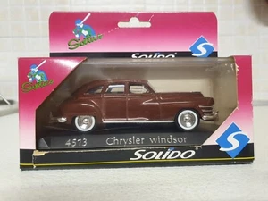 1/43 SOLIDO CHRYSLER WINDSOR RARO.NO MINICHAMPS RACING 43 BURAGO POLISTIL - Foto 1 di 8