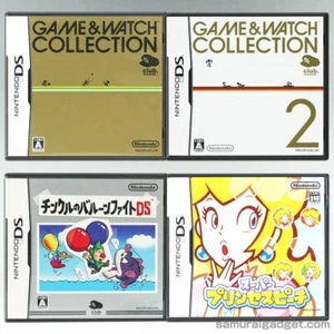 Game & Watch Collection 1+2 & Tingle's Balloon Fight & Super Princess Peach NDS - Picture 1 of 24
