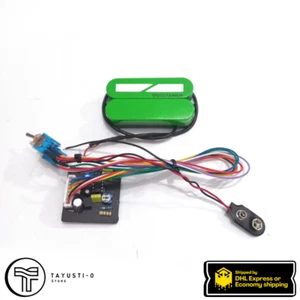 GREEN SUSTAINER HUMBUCKER STYLE SUSTAINIAC STEALTH PRO DOBLE DRIVER - Picture 1 of 4