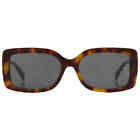 Michael Kors Corfu Dark Grey Rectangular Ladies Sunglasses Mk2165 377687 56