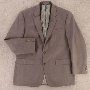 Chaqueta Hopsack M Gris Mezcla Poliéster Blazer Abrigo Deportivo Verano Transpirable 42R - Imagen 1 de 15