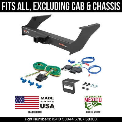 Enganche de remolque para Ford F350 SD 08-16 con cableado de 5 pines sin corte C&C remolque de 17 k 2" Foto 1 de 4