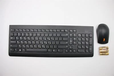 Lenovo IdeaCentre A340-24IWL A340-22ICB Wireless Keyboard Mouse Hebrew 00XH813 - Image 1 of 3
