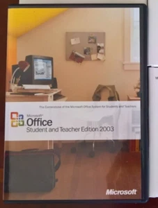 Microsoft Office 2003 - Student and Teacher Edition 2003 Complete w/ Product Key - Picture 1 of 5