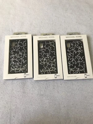 NUEVA Auténtica Funda de Bolsillo a Presión Michael Kors para iPhone X Foto 1 de 4