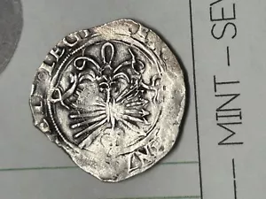(1474-1504) España Sevilla Fernando e Isabel 1 Lote Real #A4066 ¡Plata! - Imagen 1 de 3
