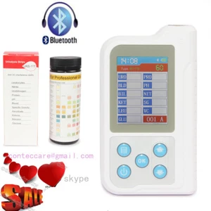 CONTEC Analyseur d'urine+100 papier de test,USB, Bluetooth,rechargeable,2.4''LCD - Picture 1 of 12