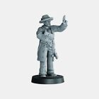 Priest Preacher Npc Western: Cowboy, Steampunk Resin 3D Miniature 28Mm 32Mm B68