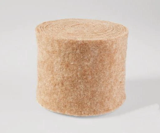 Topfband*Filzband*b=15cm*caramel-braun*SchafWolle-Filz*Band*Dekoband*Deko BR10 - Bild 1 von 1