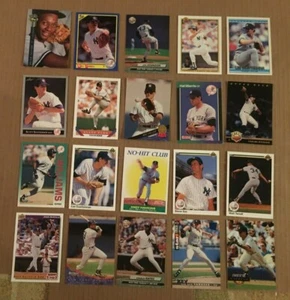New York Yankees 20 Card Lot Johnson Morris Hawkins Sax Hayes Williams Terrell - Picture 1 of 1