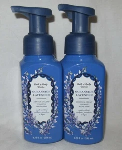 Bath & Body Works Gentle & Clean Foaming Hand Soap Set Lot 2 OCEANSIDE LAVENDER - Picture 1 of 4