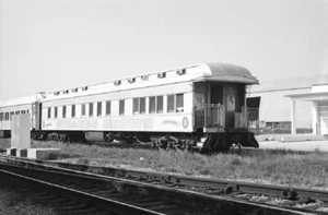 25C299 NEG 1972 STRATE SHOWS CIRCUS RAILROAD OBSERVATION CAR #5 RALEIGH - Picture 1 of 1
