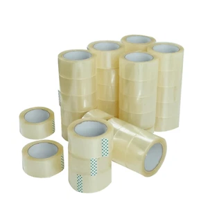 36 Rolls Heavy Duty Clear Packing Tape - 110 Yards, 2” Width, 1.8 Mil Thick - Picture 1 of 14
