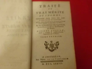 LE MAITRE DE CLAVILLE - Traité du vrai mérite de l'homme - Picture 1 of 5