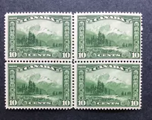 BroadviewStamps Canada #155 MNH F block. Some tiny gum stuck down spots. CV$130 - Picture 1 of 2