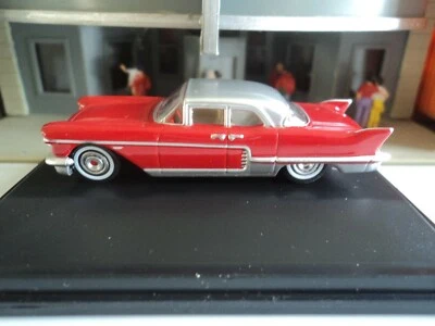 Oxford 1957 Cadillac Eldorado Brougham rojo 1/87 HO coche fundido a presión GM Foto 1 de 4