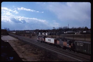 Original Schienenschlia - SOO Soo Line 4515+ #77 St Paul MN 31.03.1991 - Bild 1 von 1