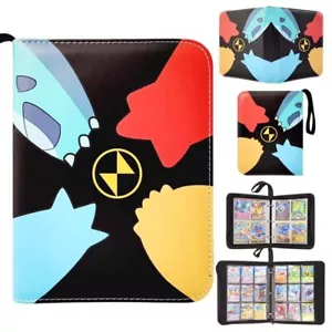 Pokemon Card Book, Pokemon Card Book, Libro di Carte, Nero Libro di Conservazione a Quattro Mani - Foto 1 di 3
