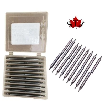 3pcs Hard alloy cello & guitar Purfling Groove Cutter, 1.8mm diameter, drills - Image 1 of 2