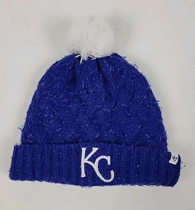 KC Kansas City Royals Beanie Mütze Strick Bommel '47 MLB Merchandise Acryl - Bild 1 von 5