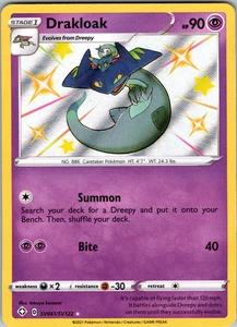 Drakloak SV061/SV122 SWSH: Shining Fates Shiny Vault - NM - Picture 1 of 2
