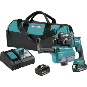 Makita XRH12TW 18V LXT 11/16" AVT Rotary Hammer Kit (5.0Ah) - Picture 1 of 9