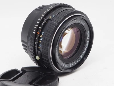 Pentax 50mm 1:1.7 SMC Pentax-M prime camera lens, K series camera mount PK17 - Image 1 of 4