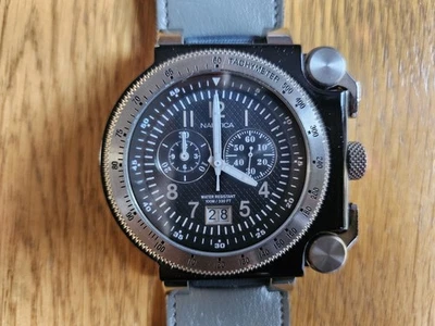 Very Rare And Much Sought After Nautica A39507G Chronograph With Titanium Case - Image 1 of 4