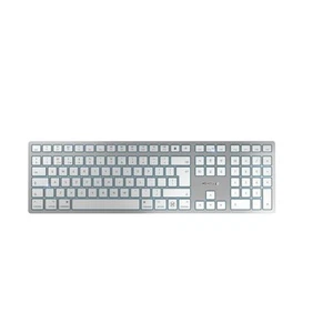 CHERRY KW 9100 SLIM FOR MAC, Wireless Mac Keyboard, UK Layout (QWERTY), Bluetoot - Picture 1 of 7