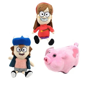 NUEVO Juguete de Peluche Gravity Falls Bill Cipher Waddles Cerdo Rosa Muñeca de Peluche Regalos para Niños - Imagen 1 de 23