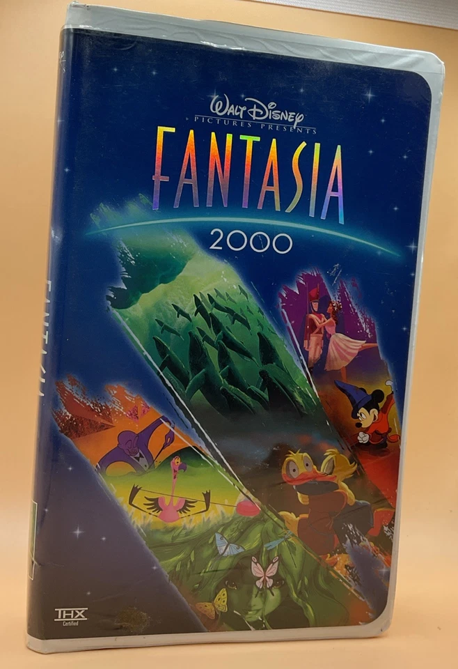 Fantasia 2000 VHS Disney Clamshell Acceptable-G Condition **Buy 2 Get 1 Free** Foto 1 de 3