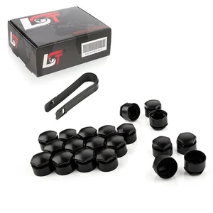 20x Radschraubenkappen Anti-Diebstahl Set 17 mm Abzieher für AUDI A3 8V A4 8W A5 - Picture 1 of 10