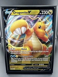 Juego de cartas coleccionables Pokémon Dragonite V SWSH154 (Jumbo) Black Star Promo DE GRAN TAMAÑO - Imagen 1 de 4