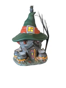 Dept 56 Halloween Witch Hollow "three witches cauldron haunt" 4030758 in box - Picture 1 of 13