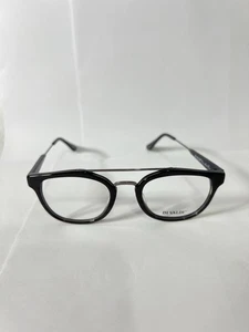 DI VALDI DVO8076 Col 20 Black Grey Eyeglasses Full Rim Square 48-21-150 Y281A - Picture 1 of 11