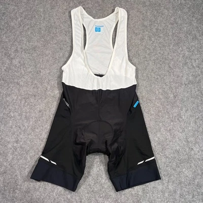 Shimano Active Black White Pedaling Bib Cycling Biking Shorts Men's Size Large - Image 1 of 4