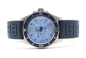 Breitling Superocean A17316 2005 para hombre 44 mm acero inoxidable y esfera azul WI508 - Imagen 1 de 10